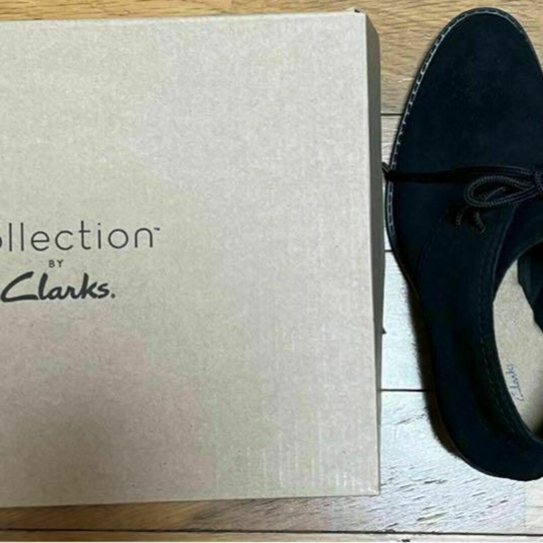 Clarks(クラークス)のClarks（クラークス） Scene LaceBoot シーンレースブーツ 黒 レディースの靴/シューズ(ブーツ)の商品写真