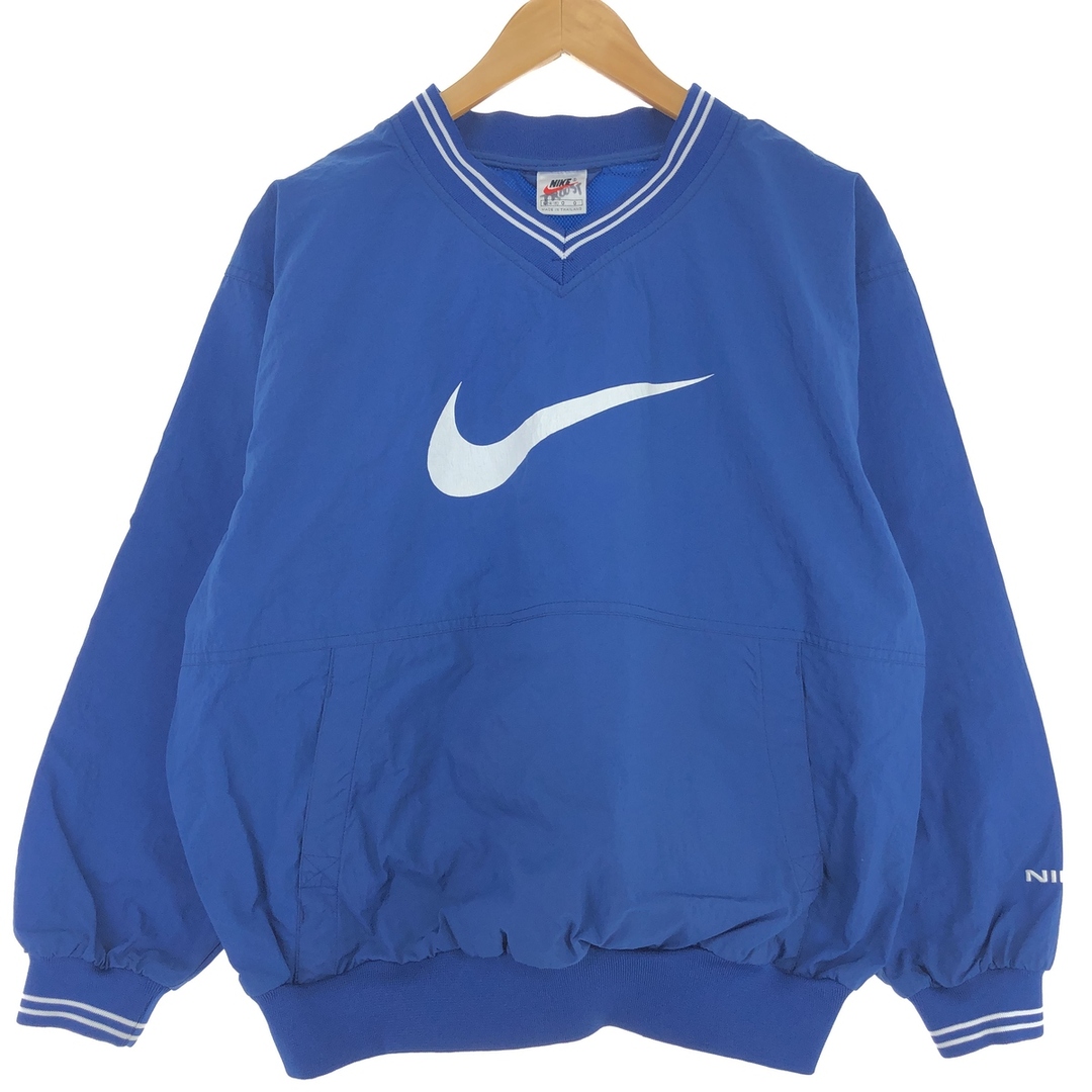 NIKE(ナイキ)の古着 90年代 ナイキ NIKE ナイロンプルオーバー レディースL ヴィンテージ /eaa423811 レディースのジャケット/アウター(ナイロンジャケット)の商品写真