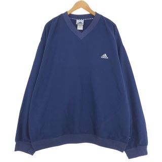 アディダス(adidas)の古着 90年代 アディダス adidas ウォームアッププルオーバー メンズXL ヴィンテージ /eaa423872(ナイロンジャケット)