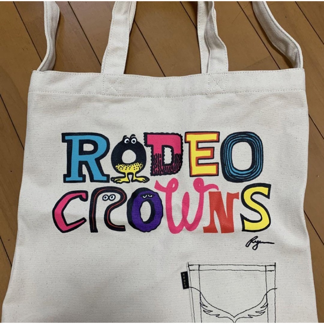 RODEO CROWNS(ロデオクラウンズ)のロデオクラウンズ  2way キャンバス トートバッグ RODEO CROWNS レディースのバッグ(トートバッグ)の商品写真