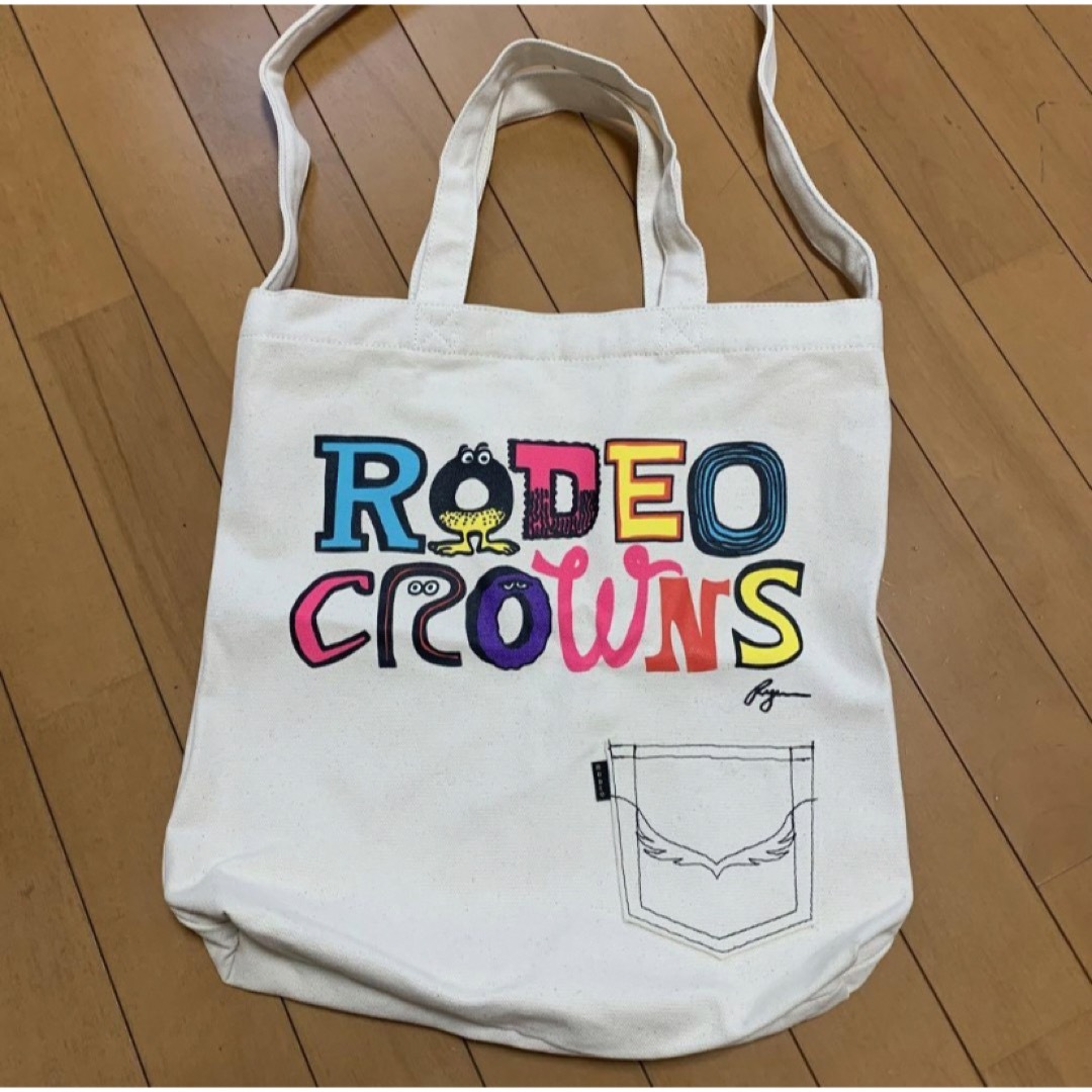 RODEO CROWNS(ロデオクラウンズ)のロデオクラウンズ  2way キャンバス トートバッグ RODEO CROWNS レディースのバッグ(トートバッグ)の商品写真