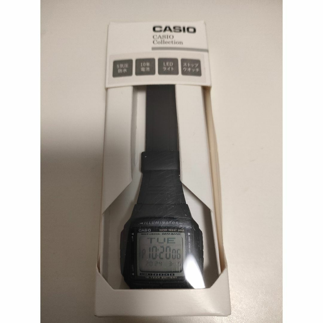 CASIO(カシオ)のカシオ チープカシオ 腕時計 DB-36-1AJH ブラック メンズの時計(腕時計(デジタル))の商品写真