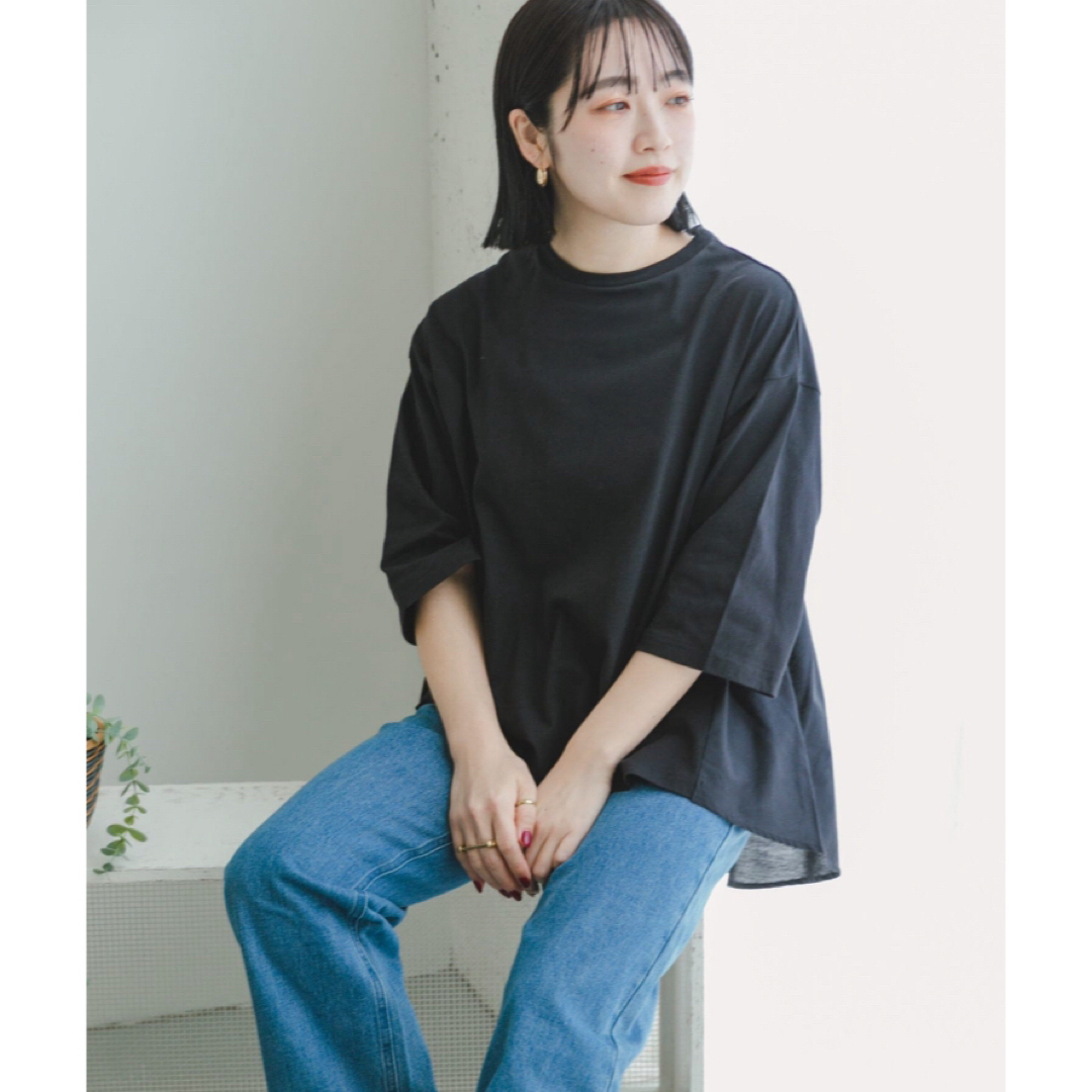 URBAN RESEARCH(アーバンリサーチ)の【新品】アーバンリサーチ　バックギャザーTシャツ　URBANRESEARCH レディースのトップス(カットソー(半袖/袖なし))の商品写真