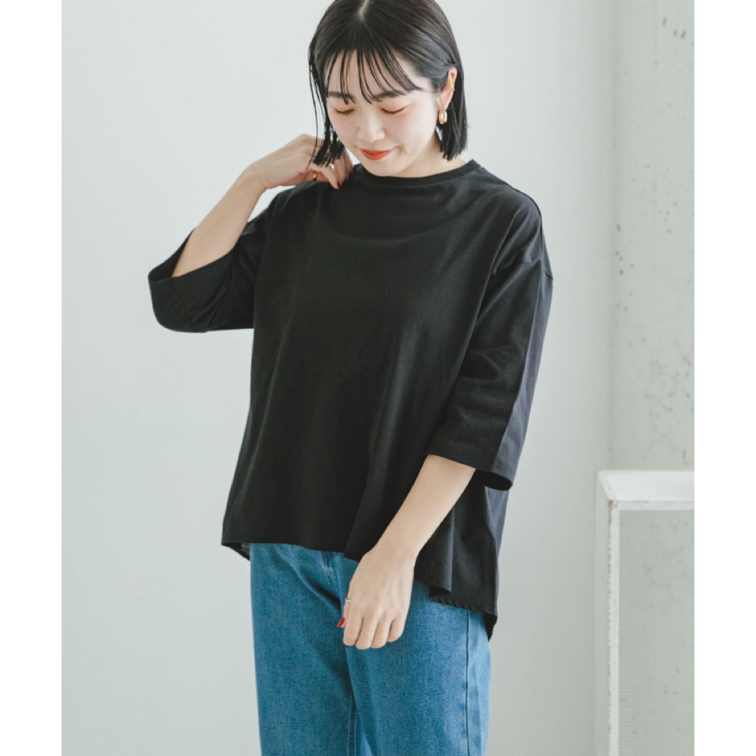 URBAN RESEARCH(アーバンリサーチ)の【新品】アーバンリサーチ　バックギャザーTシャツ　URBANRESEARCH レディースのトップス(カットソー(半袖/袖なし))の商品写真