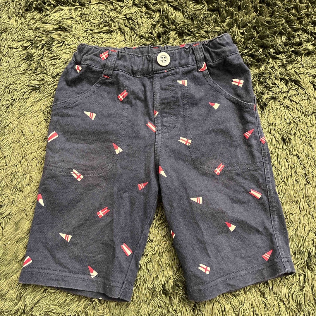 3can4on(サンカンシオン)の3can4on ハーフパンツ 95㎝ ネイビー　 キッズ/ベビー/マタニティのキッズ服男の子用(90cm~)(パンツ/スパッツ)の商品写真