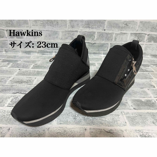 HAWKINS - ホーキンススポーツ　スニーカー　23cm ジップ付き