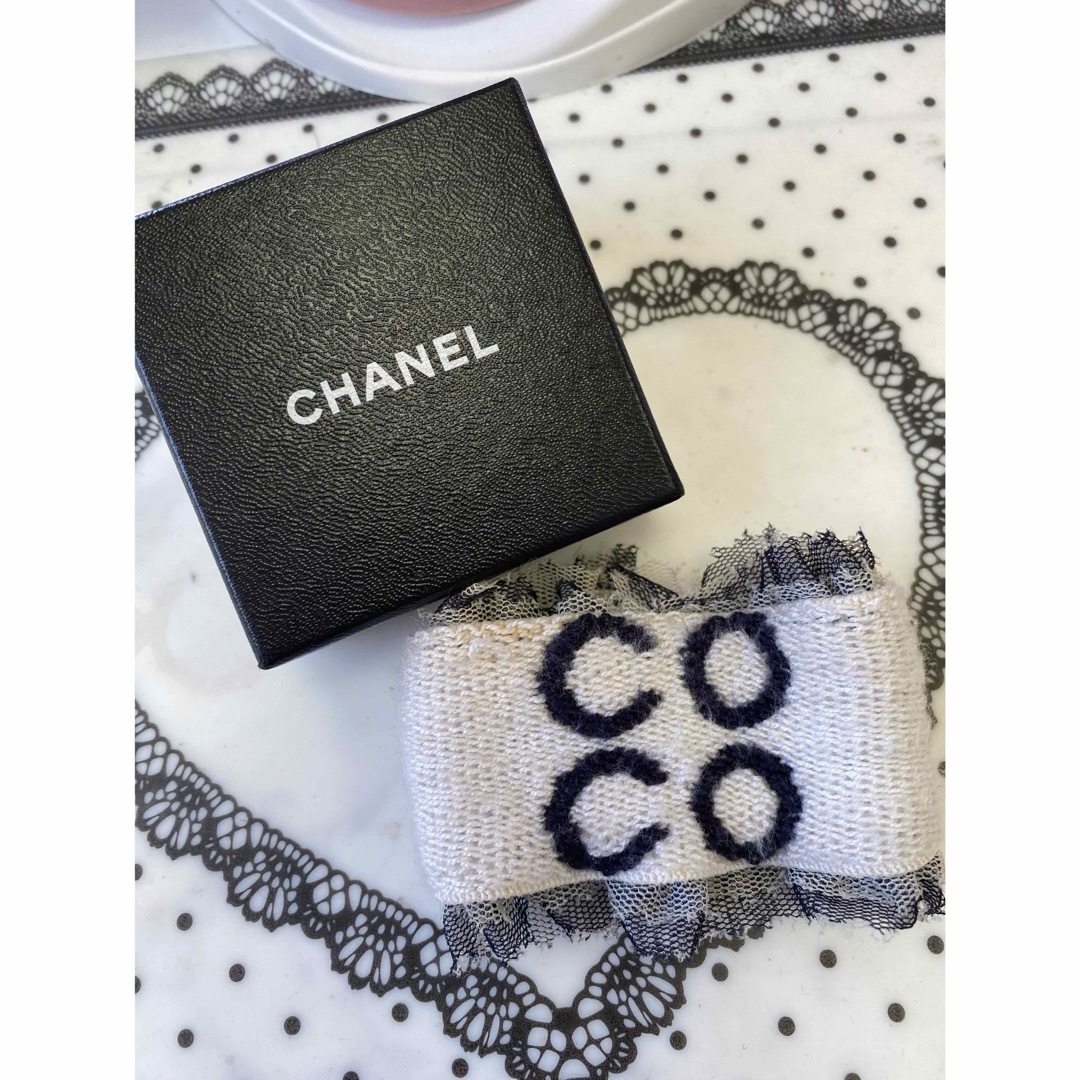 CHANELリストバンド♡COCOハートシャネル