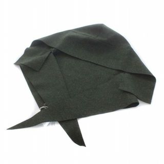 マルタンマルジェラ(Maison Martin Margiela)のMaison Margiela GREEN Wool hood 緑(その他)