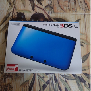 ニンテンドー3DS(ニンテンドー3DS)のニンテンドー3DS LL ブルー×ブラック(携帯用ゲーム機本体)