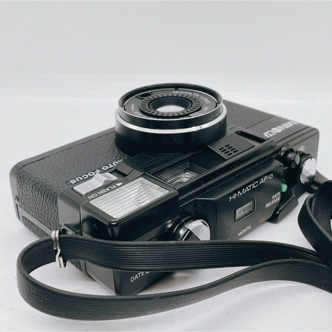 KONICA MINOLTA(コニカミノルタ)の【完動品】 Minolta Hi-matic Af-d フィルムカメラ スマホ/家電/カメラのカメラ(フィルムカメラ)の商品写真