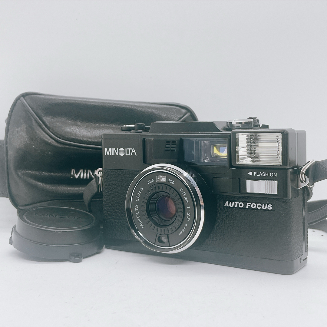 KONICA MINOLTA(コニカミノルタ)の【完動品】 Minolta Hi-matic Af-d フィルムカメラ スマホ/家電/カメラのカメラ(フィルムカメラ)の商品写真