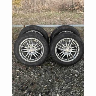 ブリヂストン(BRIDGESTONE)の185/60R15 VRX2 スタットレスセット最短翌日発送(タイヤ・ホイールセット)