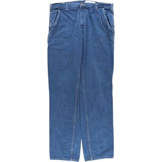 カーハート(carhartt)の古着 ビッグサイズ カーハート Carhartt Dungaree Fit デニム ペインターパンツ メンズw40 /eaa421259(デニム/ジーンズ)