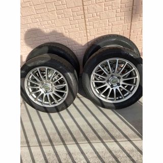 ブリヂストン(BRIDGESTONE)の215/55R17 タイヤホイールセット　オデッセイで使用　最短翌日発送(タイヤ・ホイールセット)