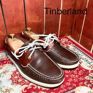 Timberland - Tinberland ティンバーランドデッキシューズブラウン26cm