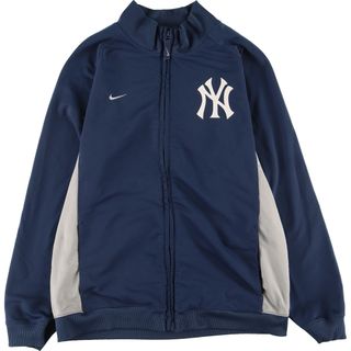 ナイキ(NIKE)の古着 ナイキ NIKE TEAM MLB NEW YORK YANKEES ニューヨークヤンキース ジャージ トラックジャケット レディースL /eaa423480(その他)