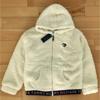 トミーヒルフィガー(TOMMY HILFIGER)の【新品】Tommy Hilfiger 160cm ボアフリースジャケット 大人S(ジャケット/上着)