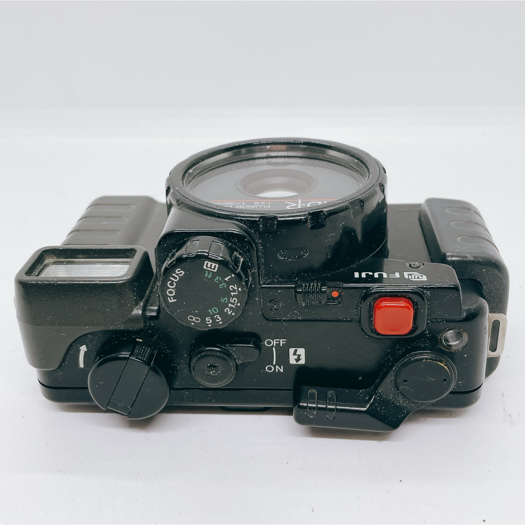 富士フイルム(フジフイルム)の【完動品】 Fuji HD-R フィルムカメラ コンパクトカメラ スマホ/家電/カメラのカメラ(フィルムカメラ)の商品写真