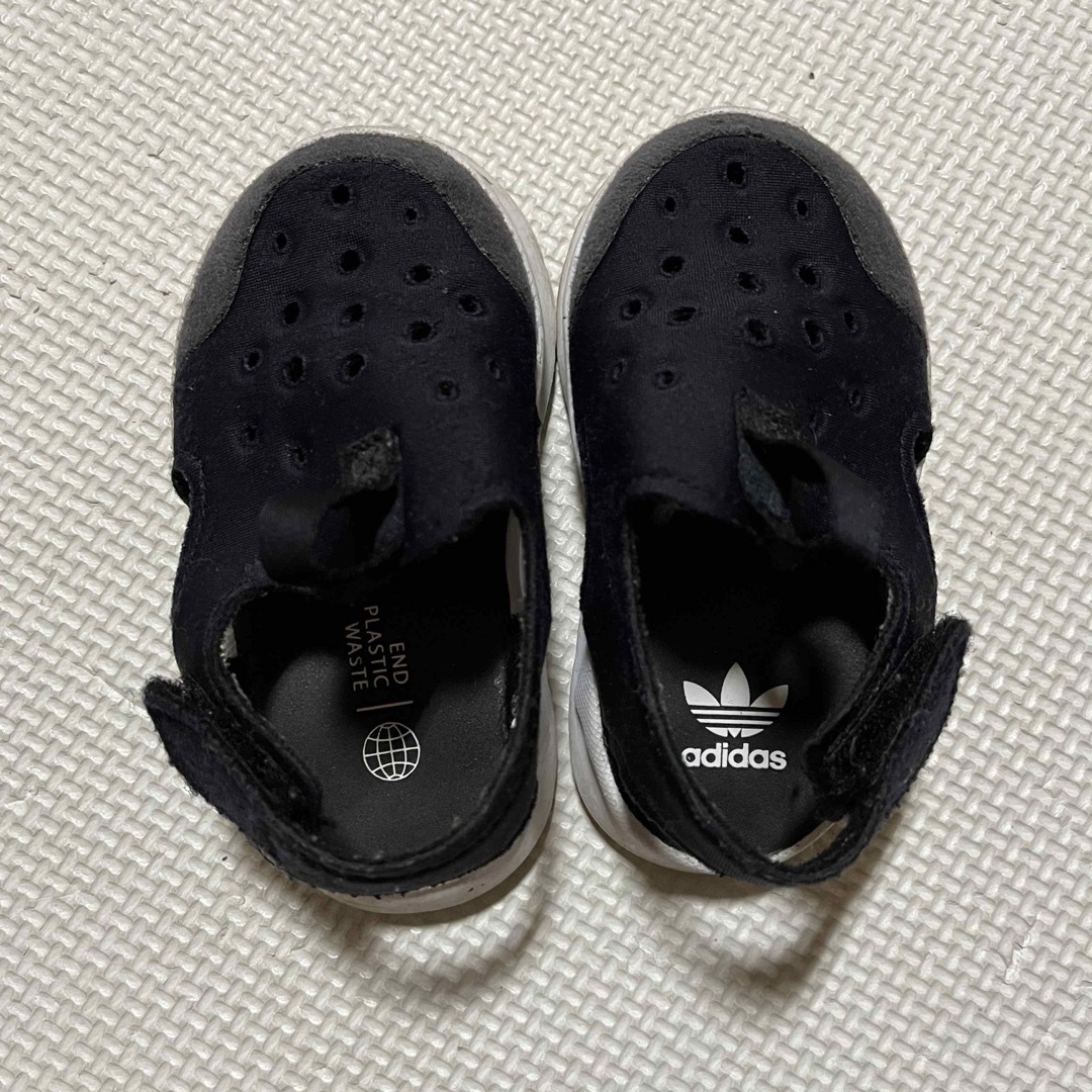 adidas 360 SANDAL 2.0 ICORE BLACK ベビー キッズ/ベビー/マタニティのベビー靴/シューズ(~14cm)(サンダル)の商品写真