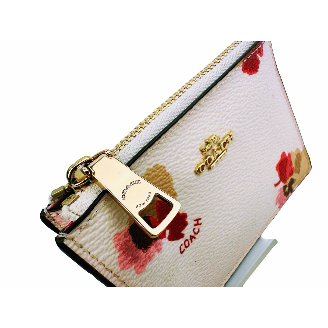 COACH(コーチ)のコーチ 小銭入れ 定期入れ カードケースF65439 パスケース フローラル花柄 レディースのファッション小物(名刺入れ/定期入れ)の商品写真