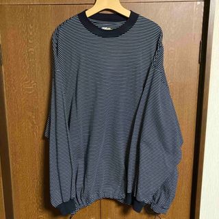 イズネス(is-ness)のイズネス　BALLOON BORDER LONG SLEEVE T-SHIRT(Tシャツ/カットソー(七分/長袖))