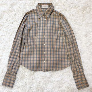 バーバリー(BURBERRY)のドウシシャ期 Burberrys ノバチェックシャツ M レディース 金タグ(シャツ/ブラウス(長袖/七分))