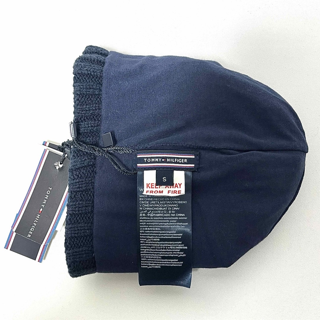 TOMMY HILFIGER(トミーヒルフィガー)の【新品】TOMMY HILFIGER KIDSトリコロールロゴ コットンビーニー キッズ/ベビー/マタニティのこども用ファッション小物(帽子)の商品写真