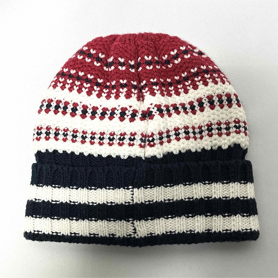 TOMMY HILFIGER(トミーヒルフィガー)の【新品】TOMMY HILFIGER KIDSトリコロールロゴ コットンビーニー キッズ/ベビー/マタニティのこども用ファッション小物(帽子)の商品写真