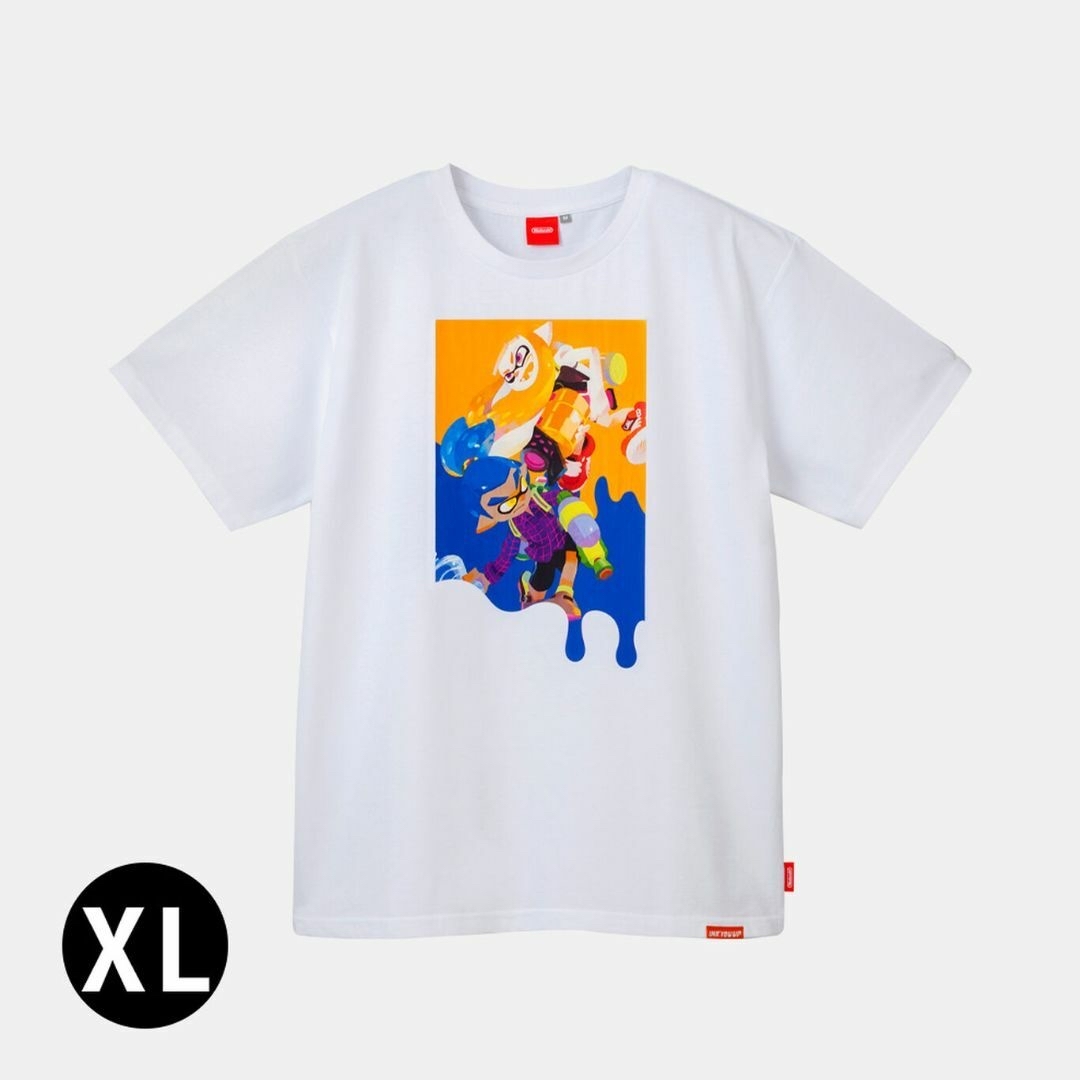 任天堂 Splatoon 3 Tシャツ B INK YOU UP メンズのトップス(Tシャツ/カットソー(半袖/袖なし))の商品写真
