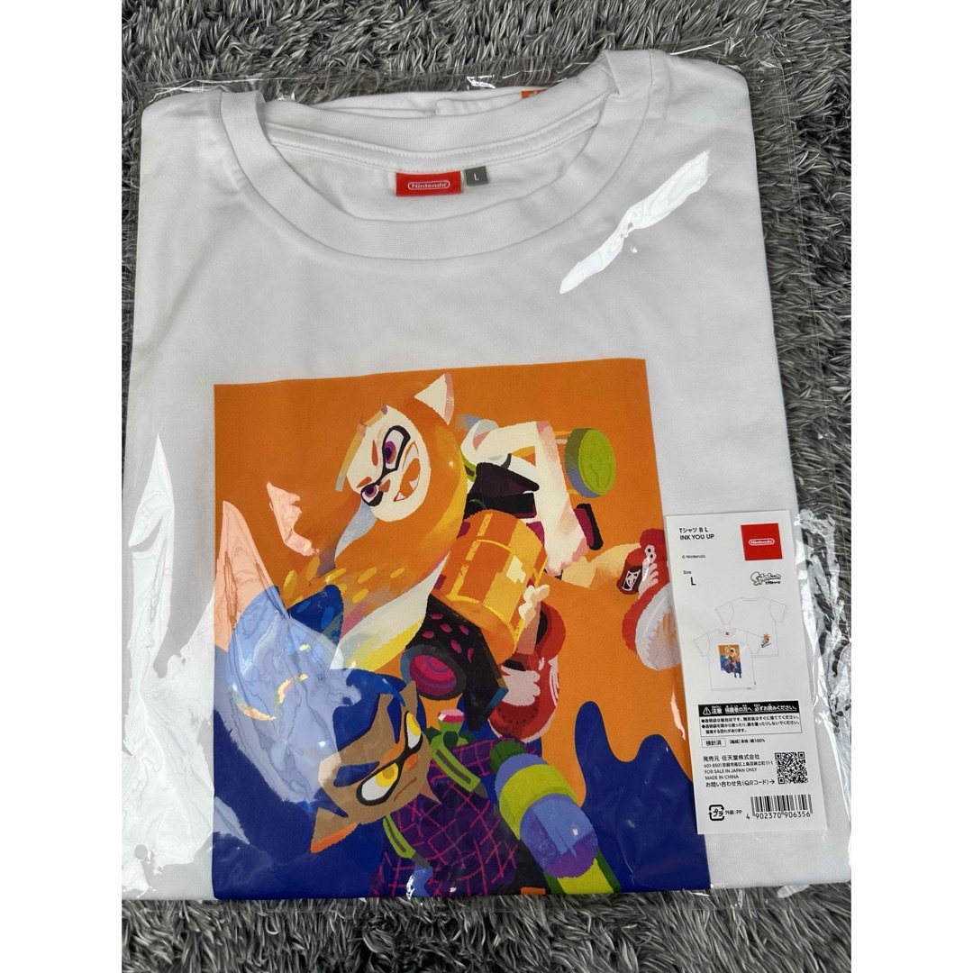 任天堂 Splatoon 3 Tシャツ B INK YOU UP L レディースのトップス(Tシャツ(半袖/袖なし))の商品写真