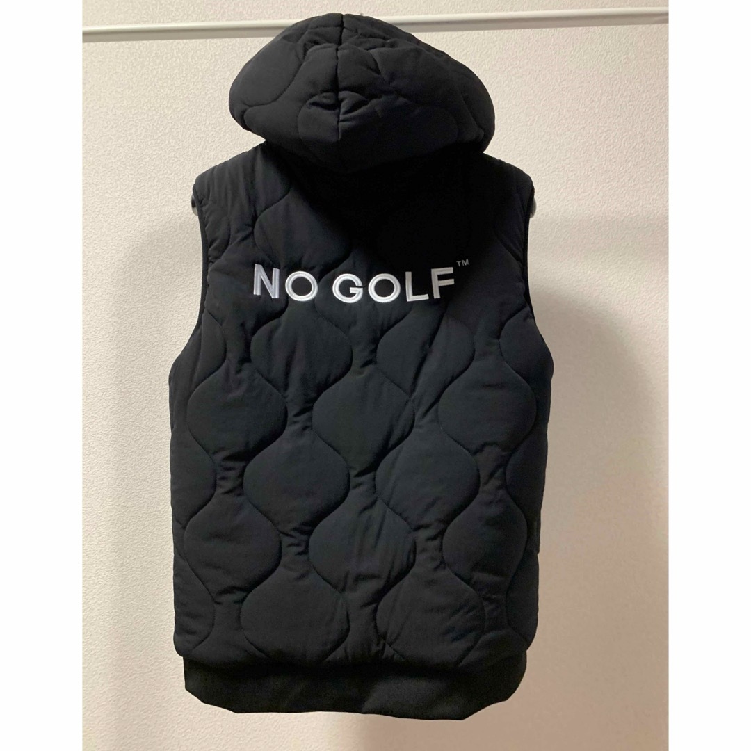 NO COFFEE(ノーコーヒー)のNo Golf × Clubhaus ダウンベスト XL スポーツ/アウトドアのゴルフ(ウエア)の商品写真