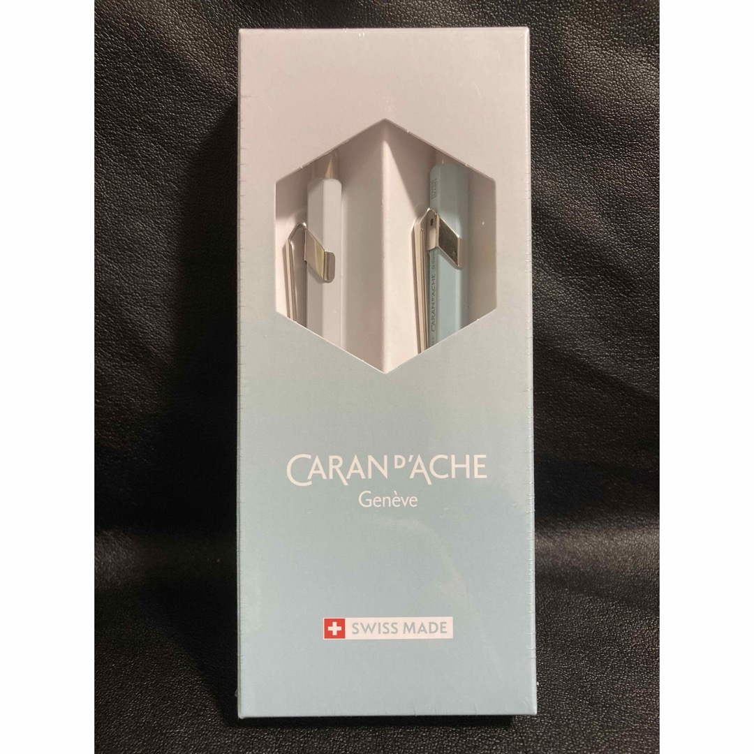 CARAN d'ACHE(カランダッシュ)のCARAN D'ACHE カランダッシュ ギフトセット 849 スプリングミスト インテリア/住まい/日用品の文房具(ペン/マーカー)の商品写真