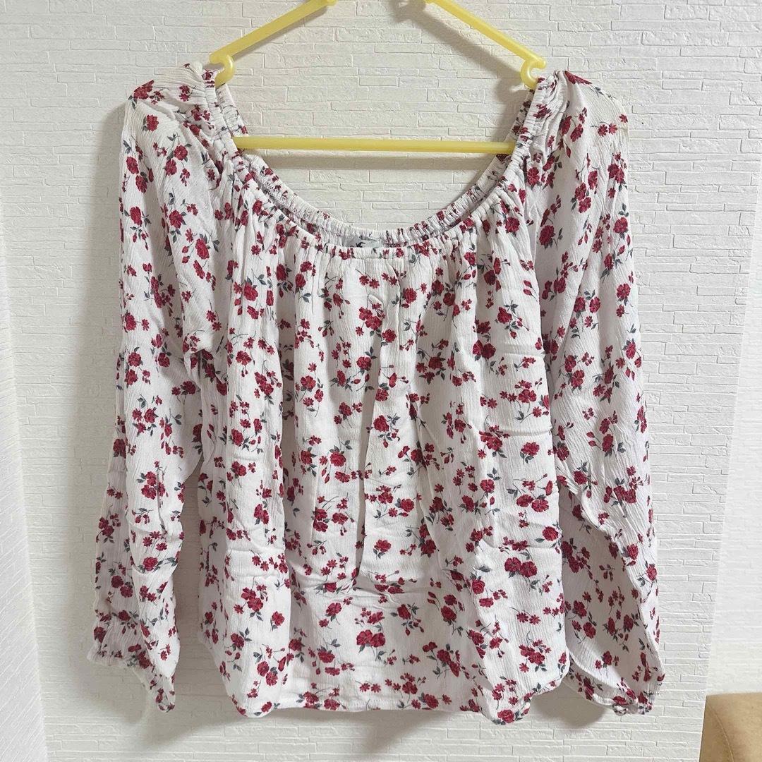 Hollister(ホリスター)のホリスター　花柄ブラウス レディースのトップス(シャツ/ブラウス(長袖/七分))の商品写真