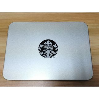 スターバックス(Starbucks)の【スターバックス】空箱/缶箱/スタバ/小物入れ/スチール箱/オシャレ(小物入れ)