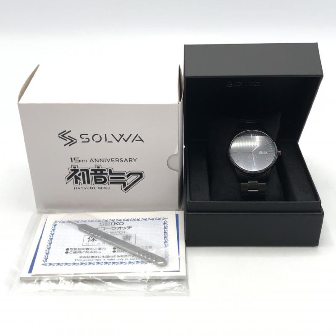 初音ミク×SEIKO 15thAnniversary ウオッチ エンタメ/ホビーのおもちゃ/ぬいぐるみ(キャラクターグッズ)の商品写真