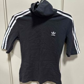 adidas タートルネック(Tシャツ(半袖/袖なし))