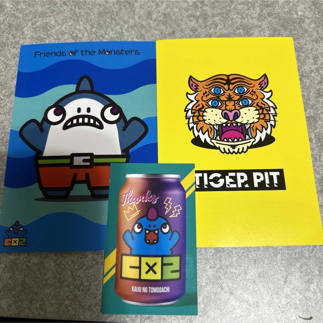 ワンフェス　配布品　怪獣の友達　co2 monster TIGER PIT エンタメ/ホビーのアニメグッズ(その他)の商品写真