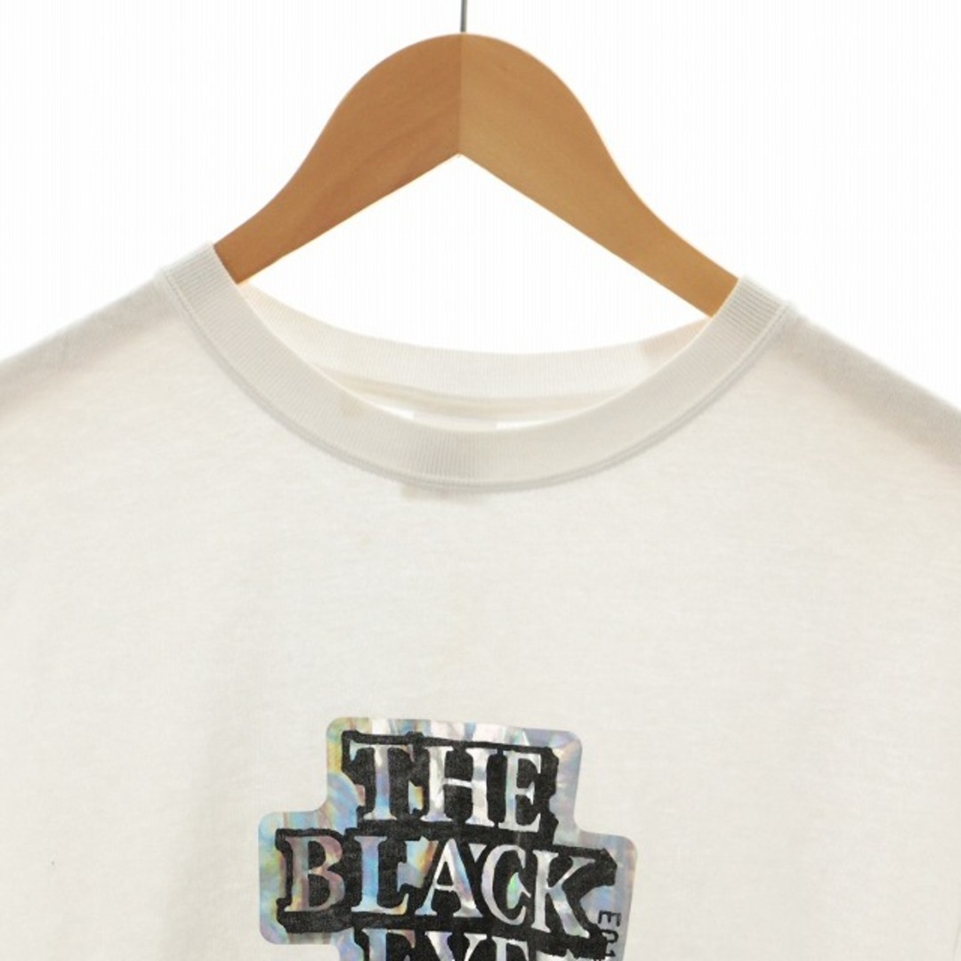 THE BLACK EYE PATCH Tシャツ カットソー 半袖 ロゴ M 白の通販 by 