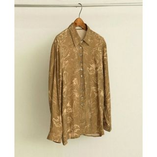 トゥデイフル(TODAYFUL)の【美品】TODAYFUL Vintageマーブルシャツ 長袖ブラウス 羽織り(シャツ/ブラウス(長袖/七分))