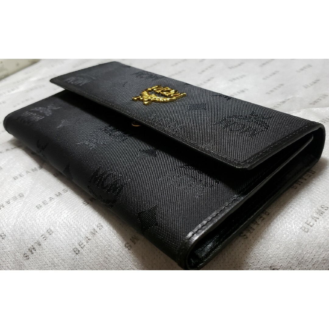 MCM(エムシーエム)の超レア【未使用】MCM 黒財布 レディースのファッション小物(財布)の商品写真