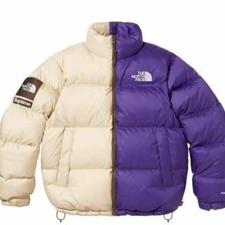 シュプリーム(Supreme)のSupreme x The North Face Split Nuptse L(ダウンジャケット)