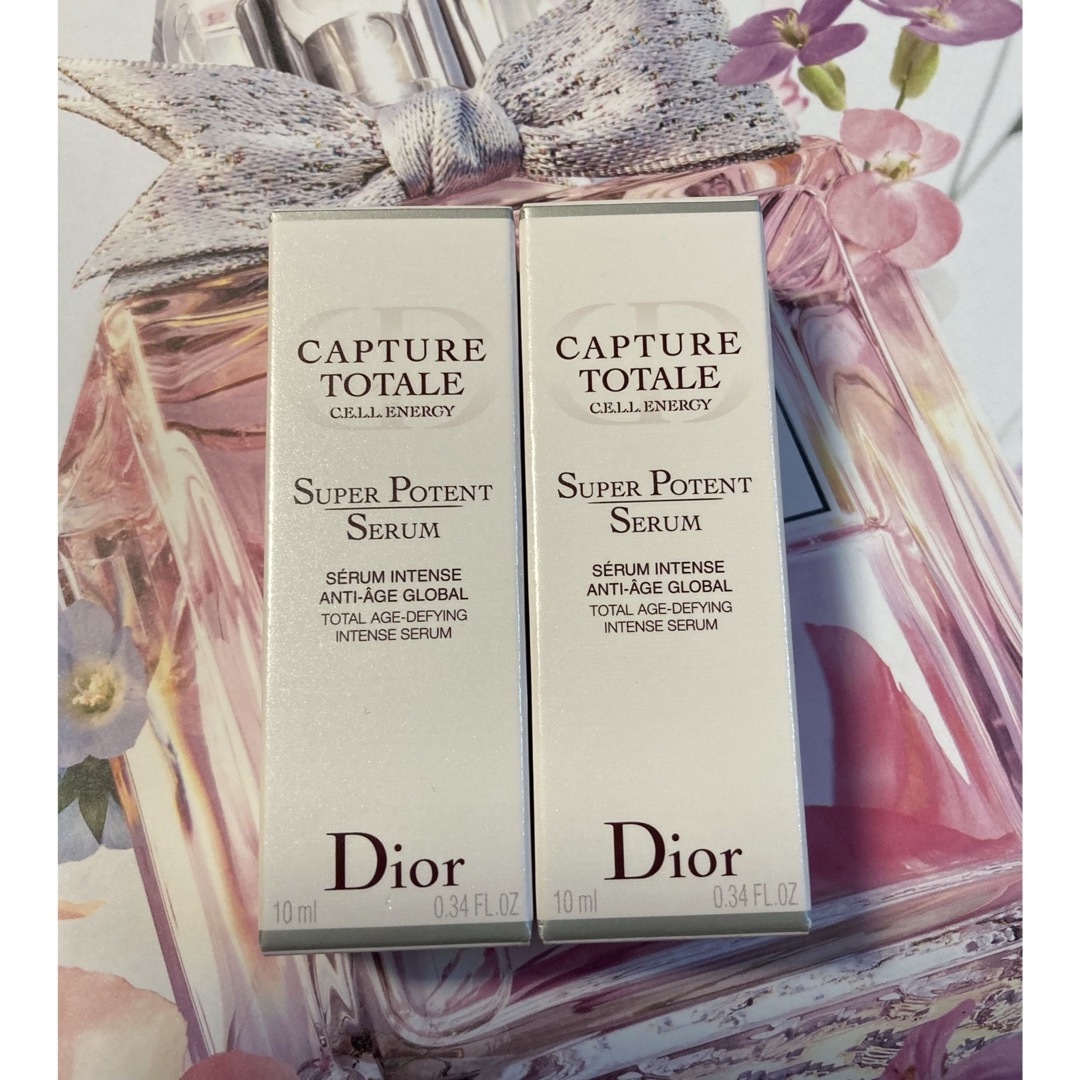 Dior(ディオール)のDior カプチュール　トータル　セルENGY スーパーセラム10ml   2本 コスメ/美容のスキンケア/基礎化粧品(美容液)の商品写真