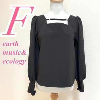 アースミュージックアンドエコロジー(earth music & ecology)のアースミュージックアンドエコロジー Ｆ ブラウス きれいめ オフィスカジュアル(シャツ/ブラウス(長袖/七分))