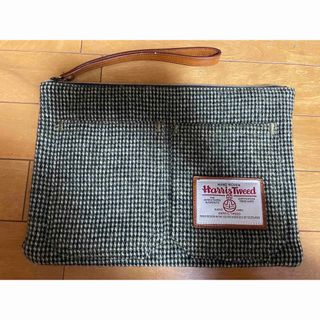 Harris Tweed - Harris Tweed クラッチバック