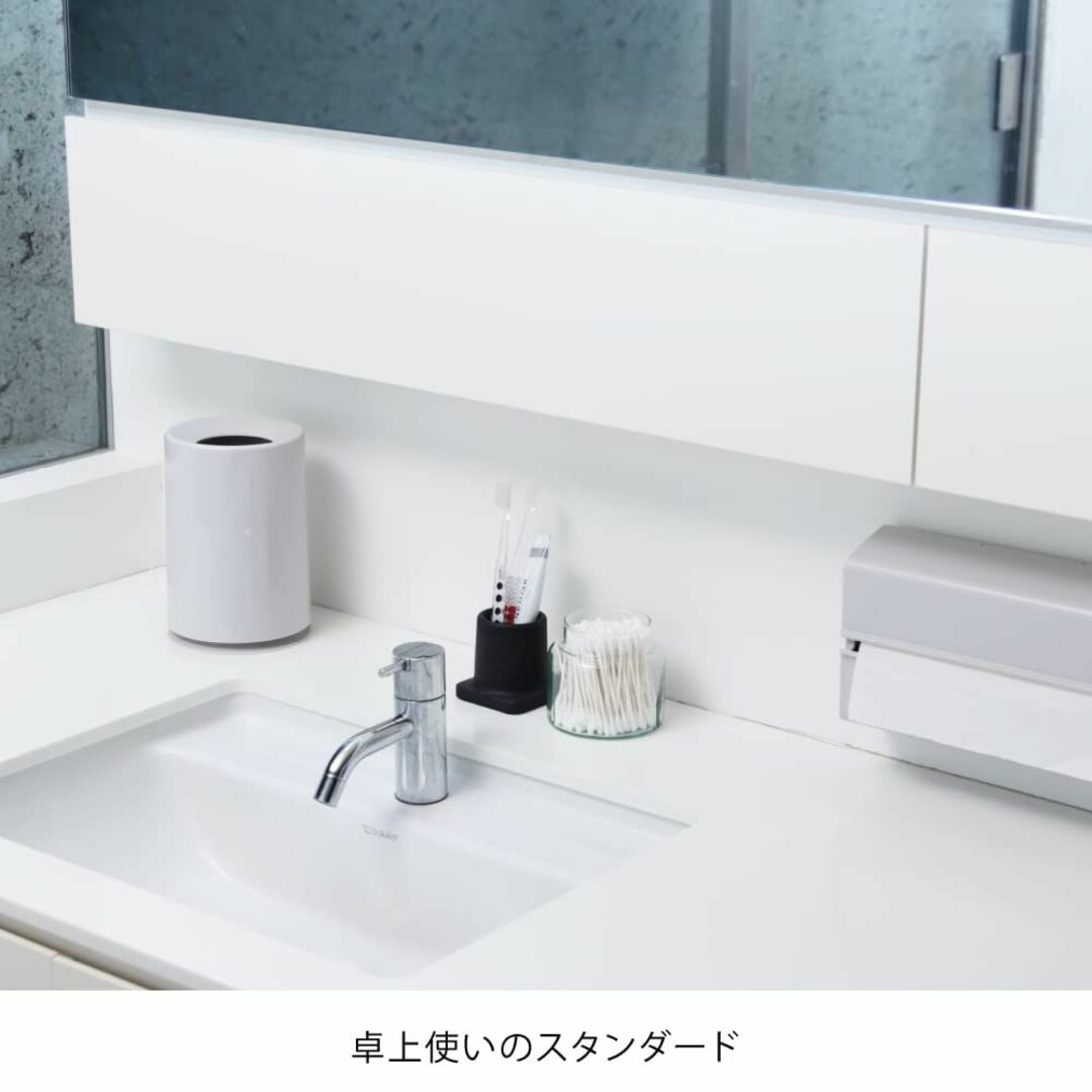 【色: 03)グレー】ideaco(イデアコ) ゴミ箱 丸形 1.2L 直径12 インテリア/住まい/日用品のインテリア小物(ごみ箱)の商品写真