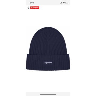 シュプリーム(Supreme)の24ss Supreme Overdyed Beanie NAVY  ニット帽(ニット帽/ビーニー)