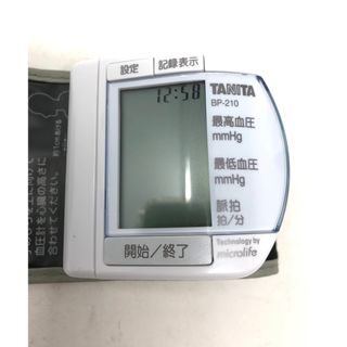 タニタ(TANITA)のタニタ 血圧計 BP-210 自動電子血圧計 ケース付き(その他)