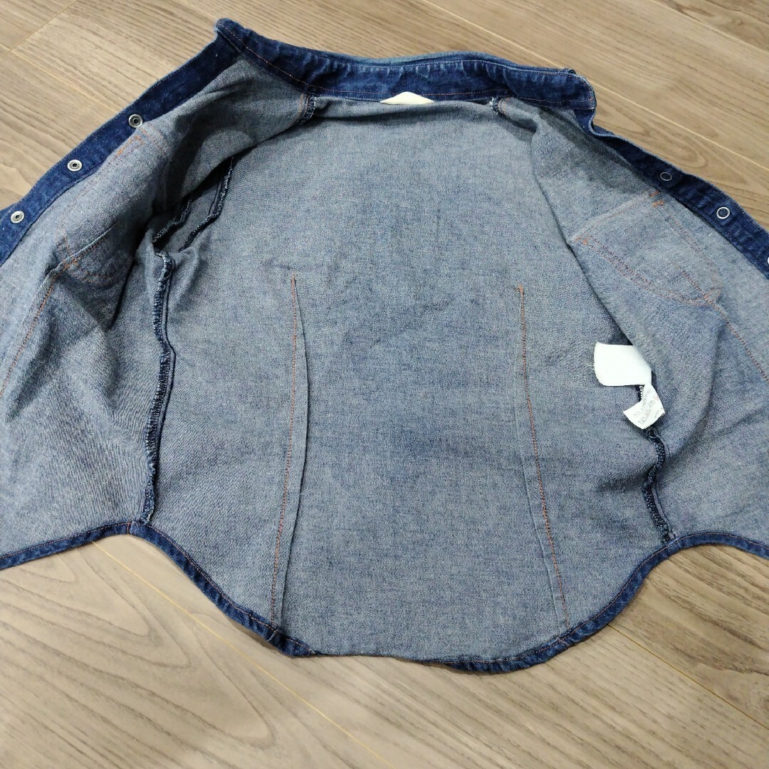 レディース　デニムジャケット　五分袖 レディースのジャケット/アウター(Gジャン/デニムジャケット)の商品写真