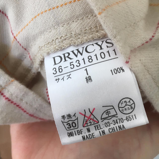 DRWCYS(ドロシーズ)のチェックシャツ レディースのトップス(シャツ/ブラウス(長袖/七分))の商品写真