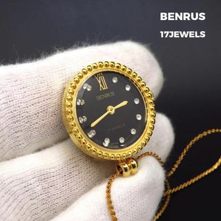 ベンラス(BENRUS)のBENRUS 手巻きペンダントウォッチ 17JEWELS (腕時計)